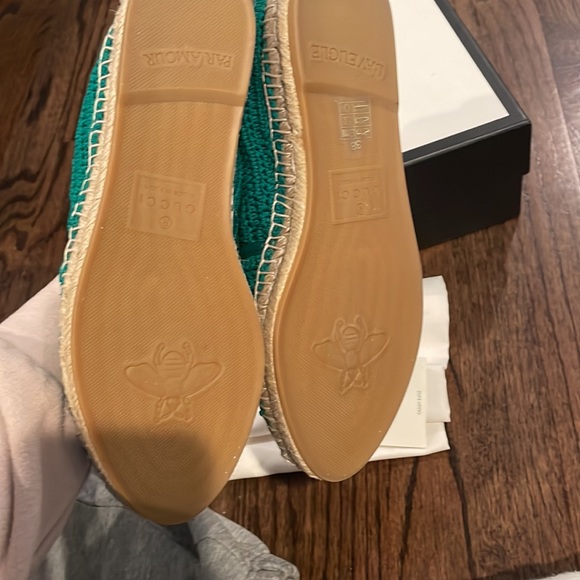 GUCCI KNIT ESPADRILLES 8 - Picture 4 of 6